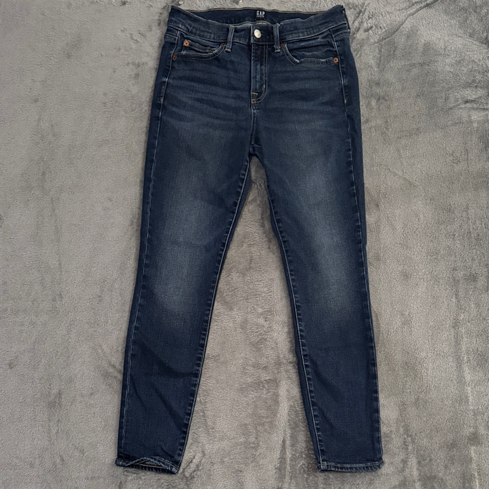 GAP Denim Women's True Skinny Blue Jeans Women's Size 6/28 Everyday Wear Staple